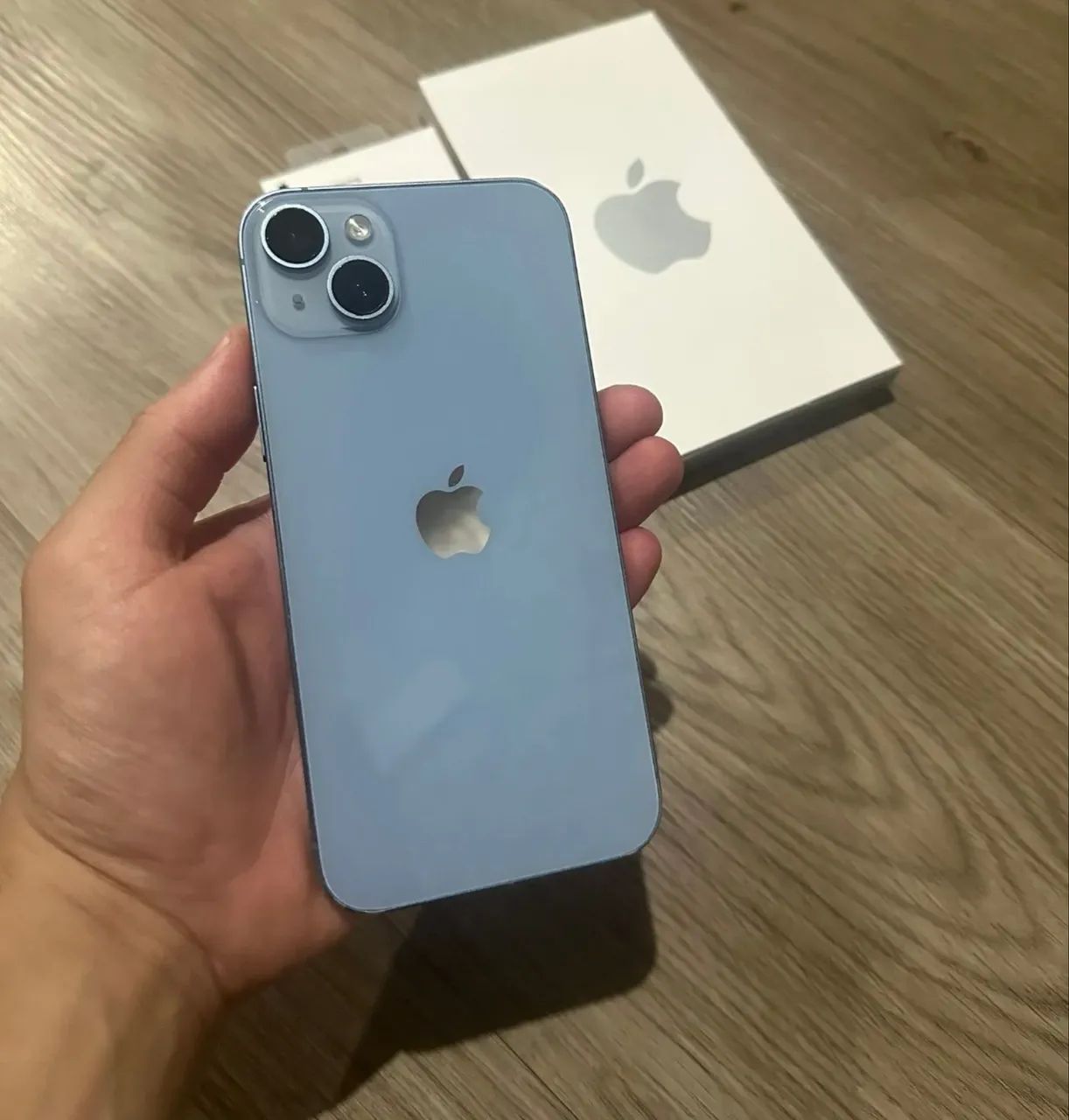 iPhone 14 azul claro 128 gigas  - Foto 4