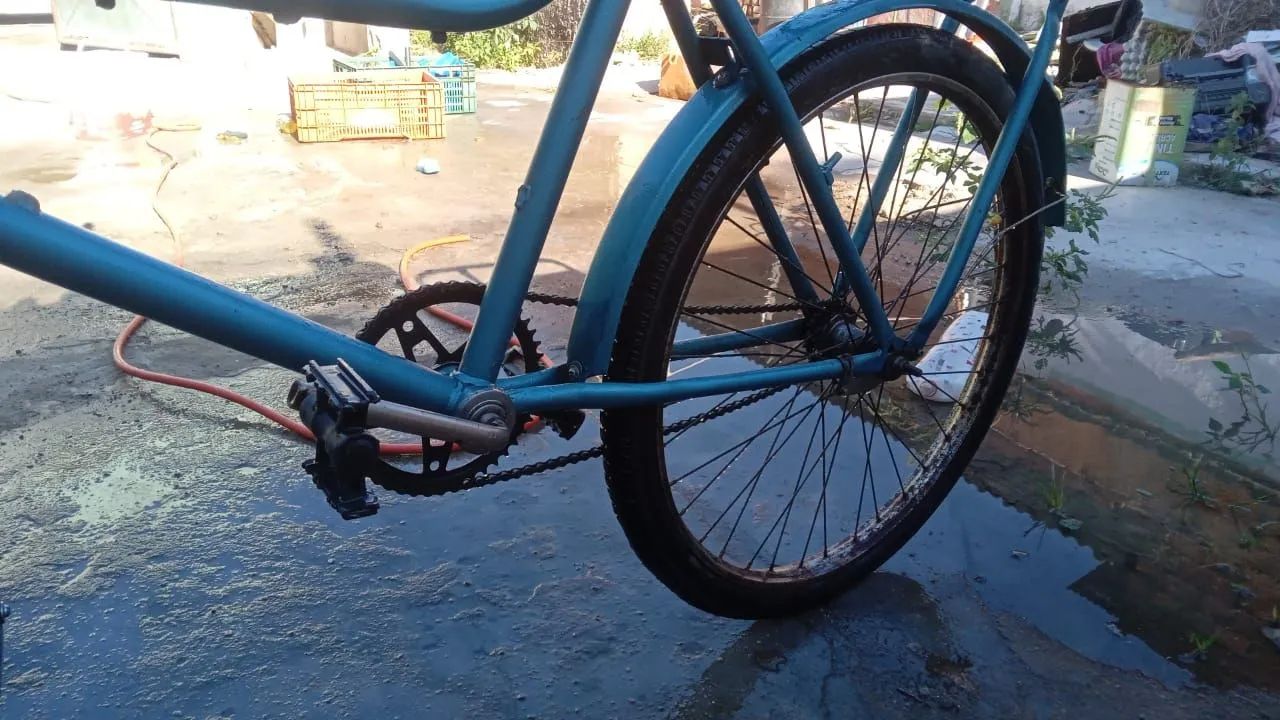 Bicicleta de carga com contra pedal em ótimo estado  - Foto 3