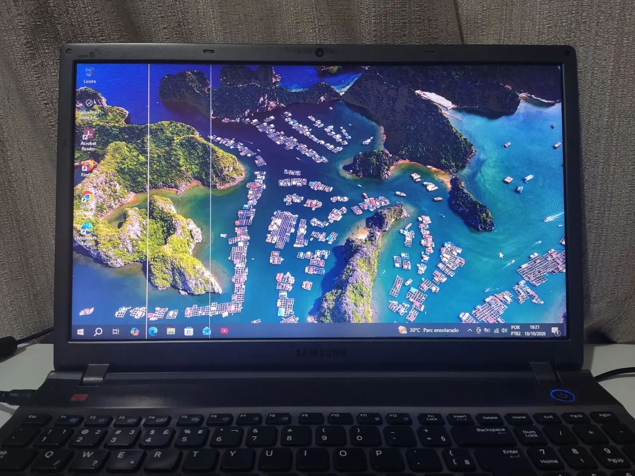 Notebook Samsung Core i5 | 6GB RAM | SSD 224GB Rápido | Som JBL