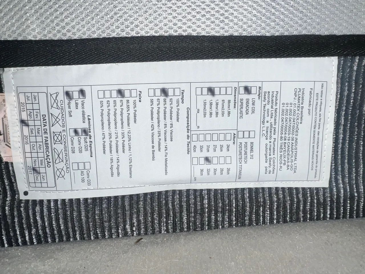 Cama luxo Queen com colchão  - Foto 2