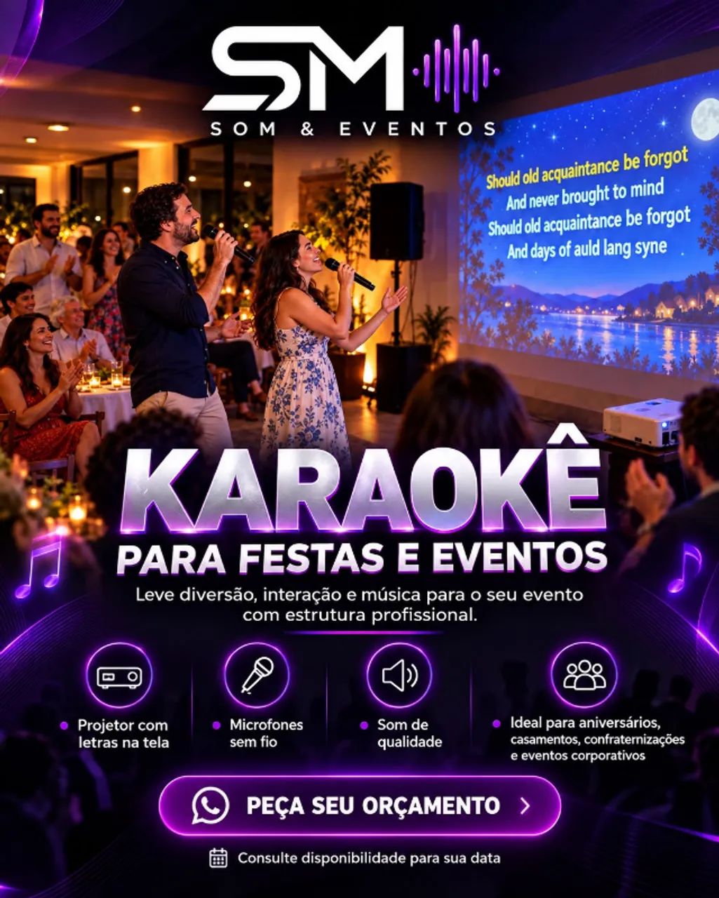 Som e Karaokê para  Festas e Eventos