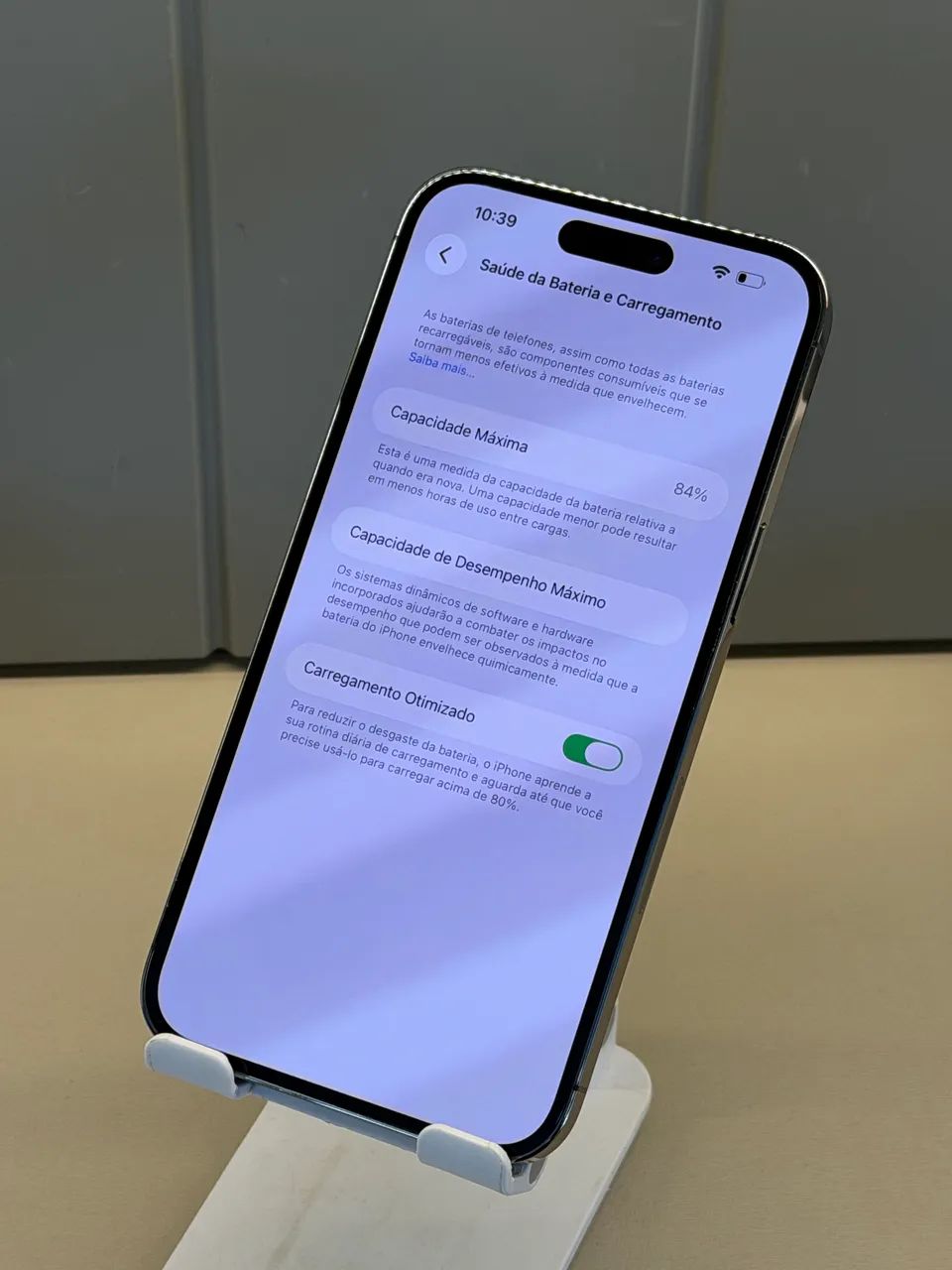 iPhone 14 Pro Max 128gb Roxo bateria 84% Semi Novo | Loja Física