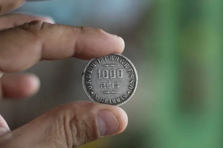 2.000 mil réis e 1.000 réis em prata 900 - Foto 5