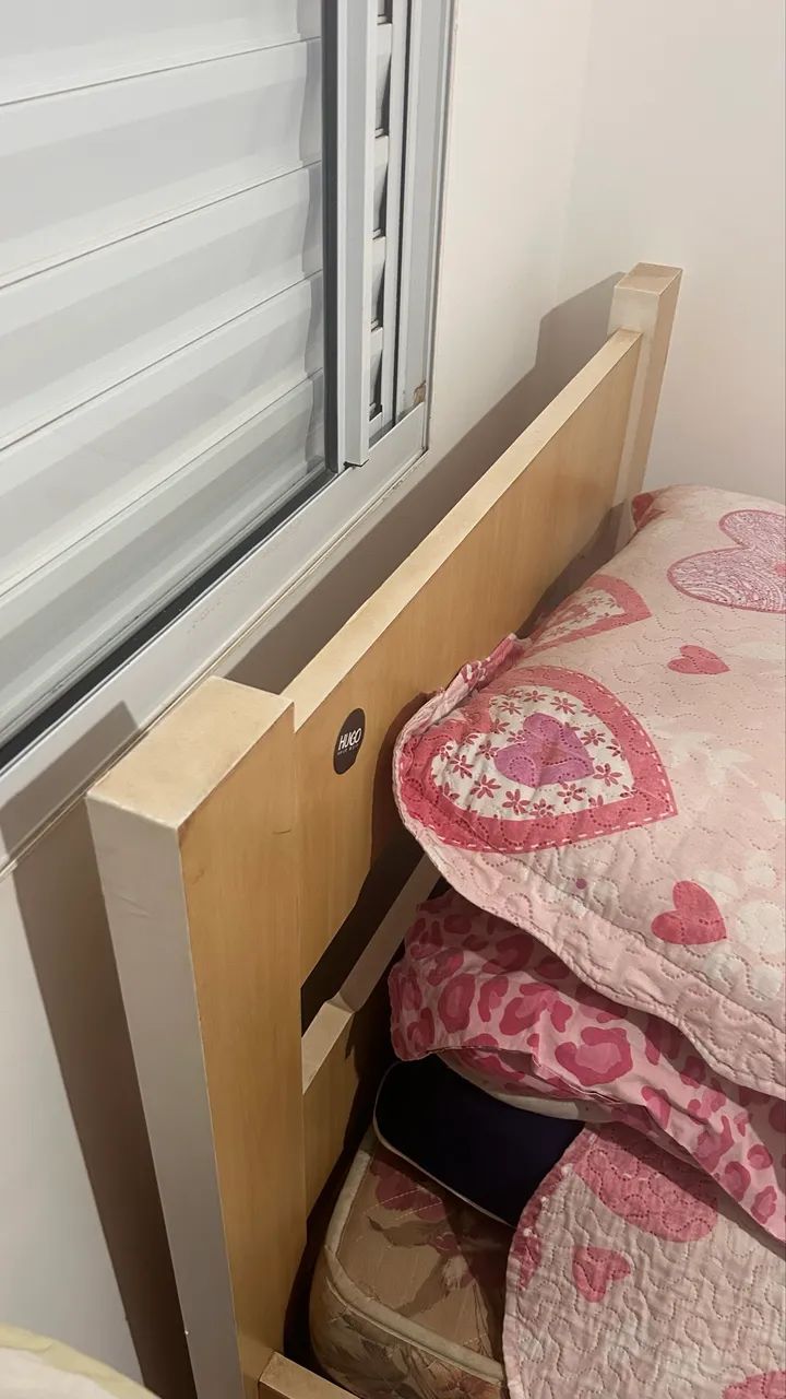 cama Solteiro Madeira de Lei - Foto 2