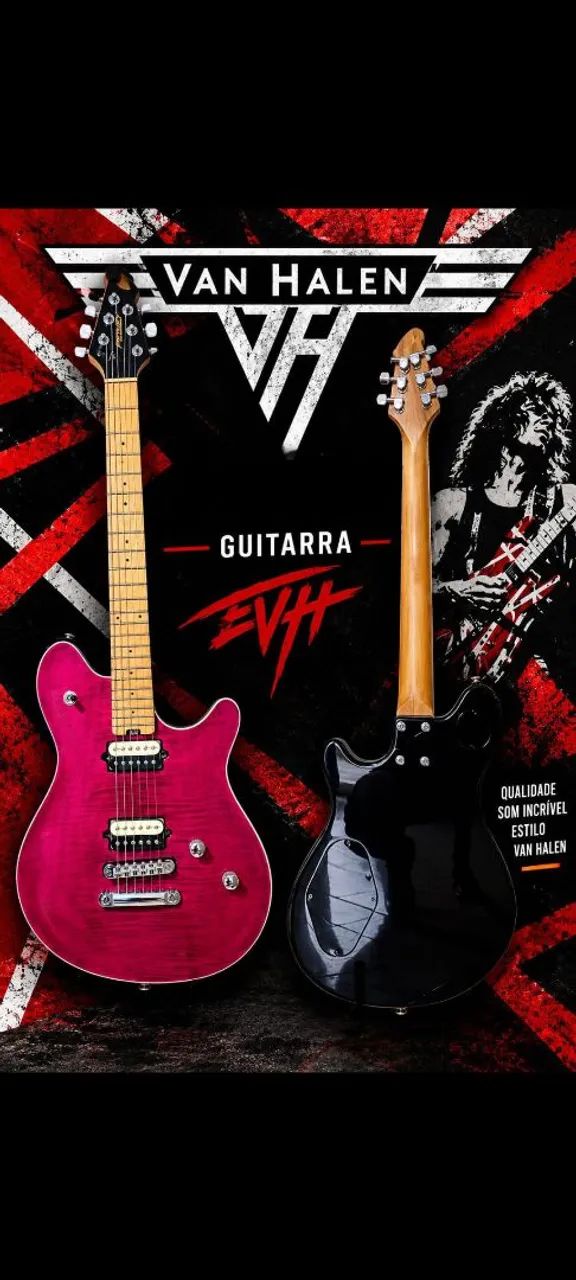 Guitarra Peavey Wolf gang com push pull ponte fixa 