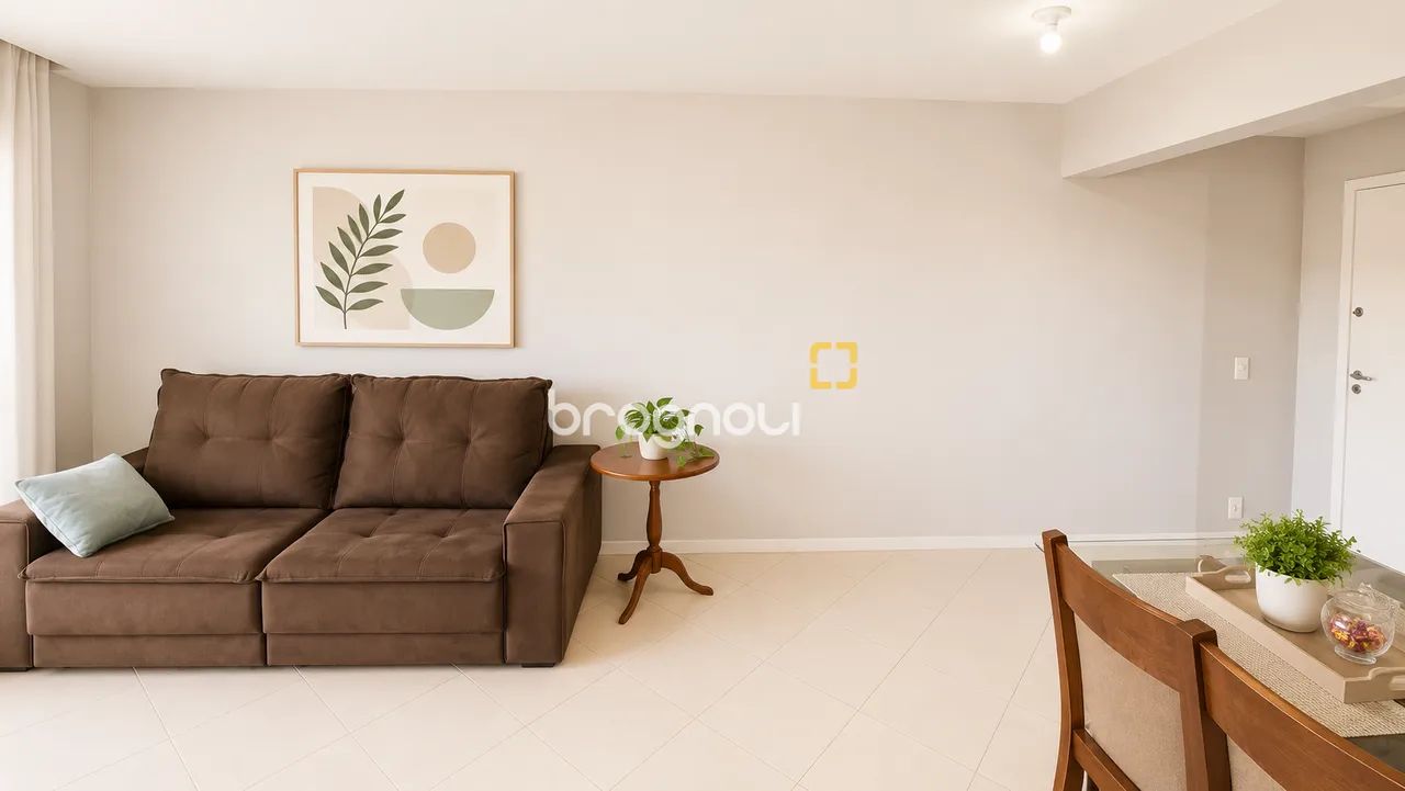 Apartamento de 2 quartos, sendo 1 suíte, com garagem no Carianos. - Foto 5