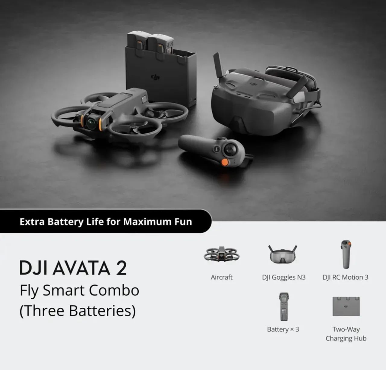 Dji Avata 2 combo fly more 
