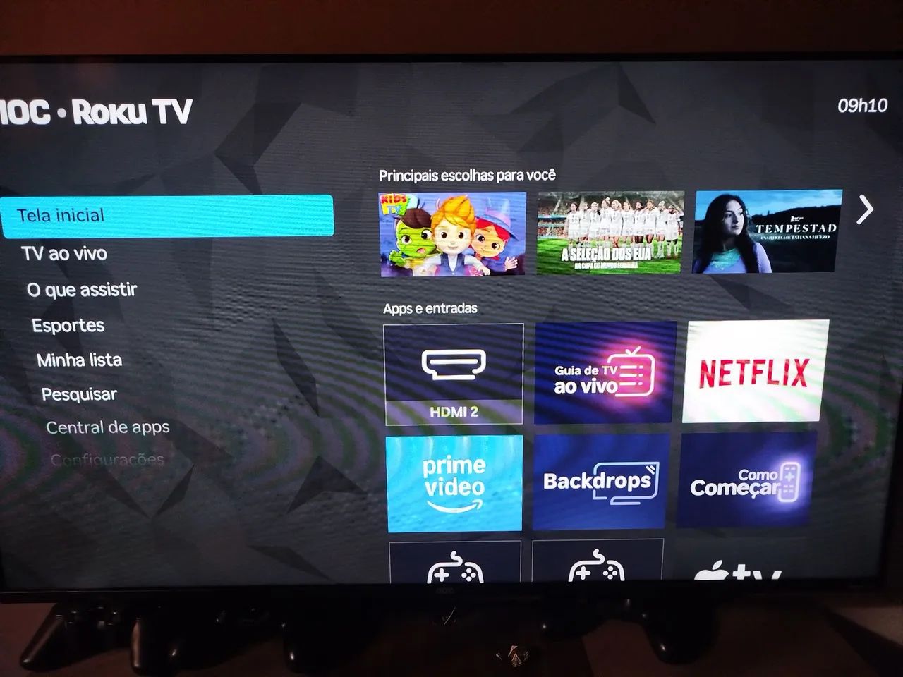 Vendo tv 43 polegadas, tv nova ainda com garantia  - Foto 3