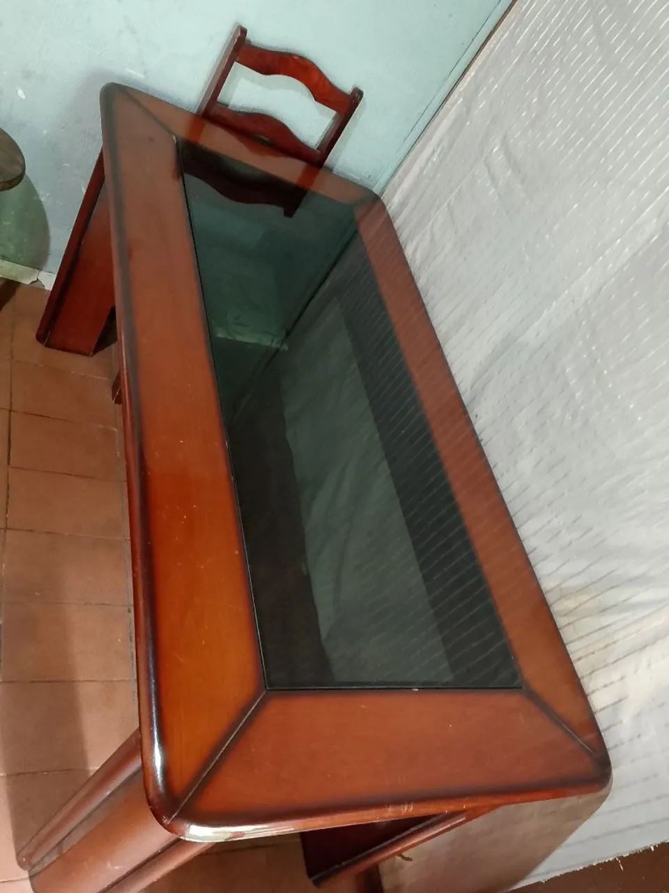 Vendo mesa de madeira macisa  - Foto 2