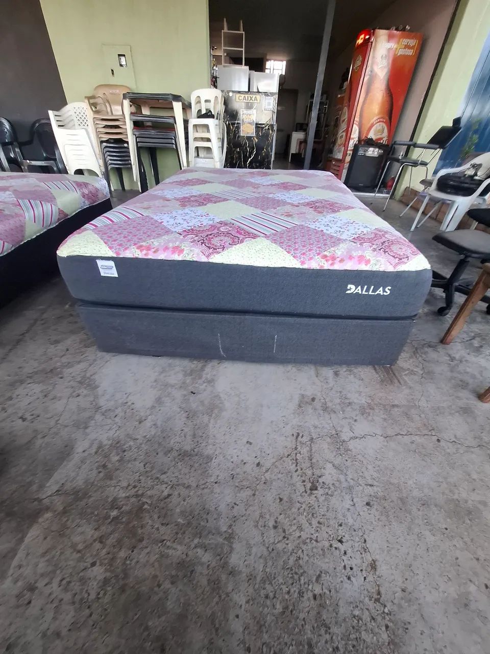 Cama Box casal com colchão  - Foto 2