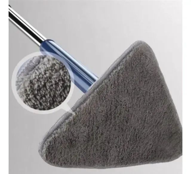 MOP 360° GIRATÓRIO COM MICROFIBRA - LIMPEZA FÁCIL E SEM ESFORÇO - Foto 4