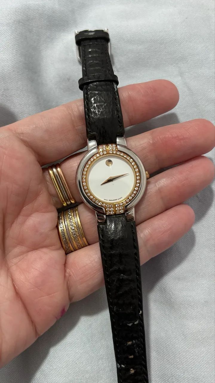 Relógio Movado 60 diamantes modelo95.a1.840 - Foto 4
