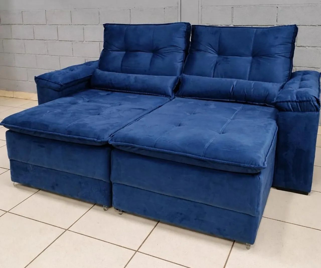 SOFÁ ESPUMA D33 NOVO - PRONTA ENTREGA  - Foto 3