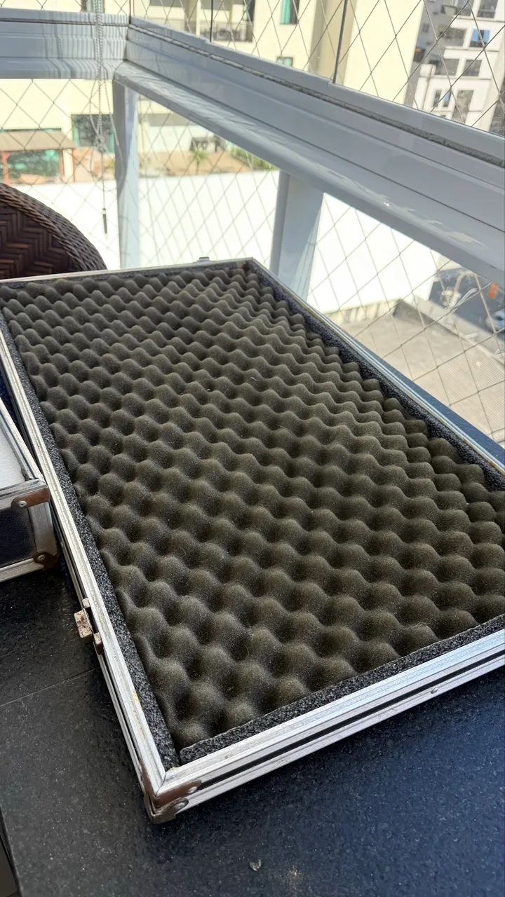 Hard case maleta grande com espuma para molde 