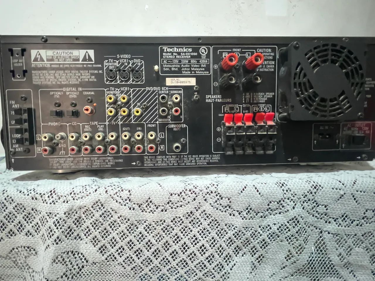 Receiver Technics SA-DX 1050  - Foto 2