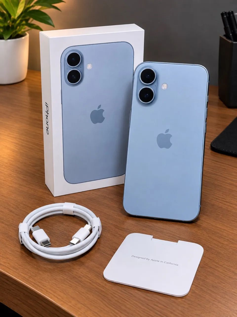 iPhone 17 256GB Azul | Bateria 100% | 6 Meses de Uso