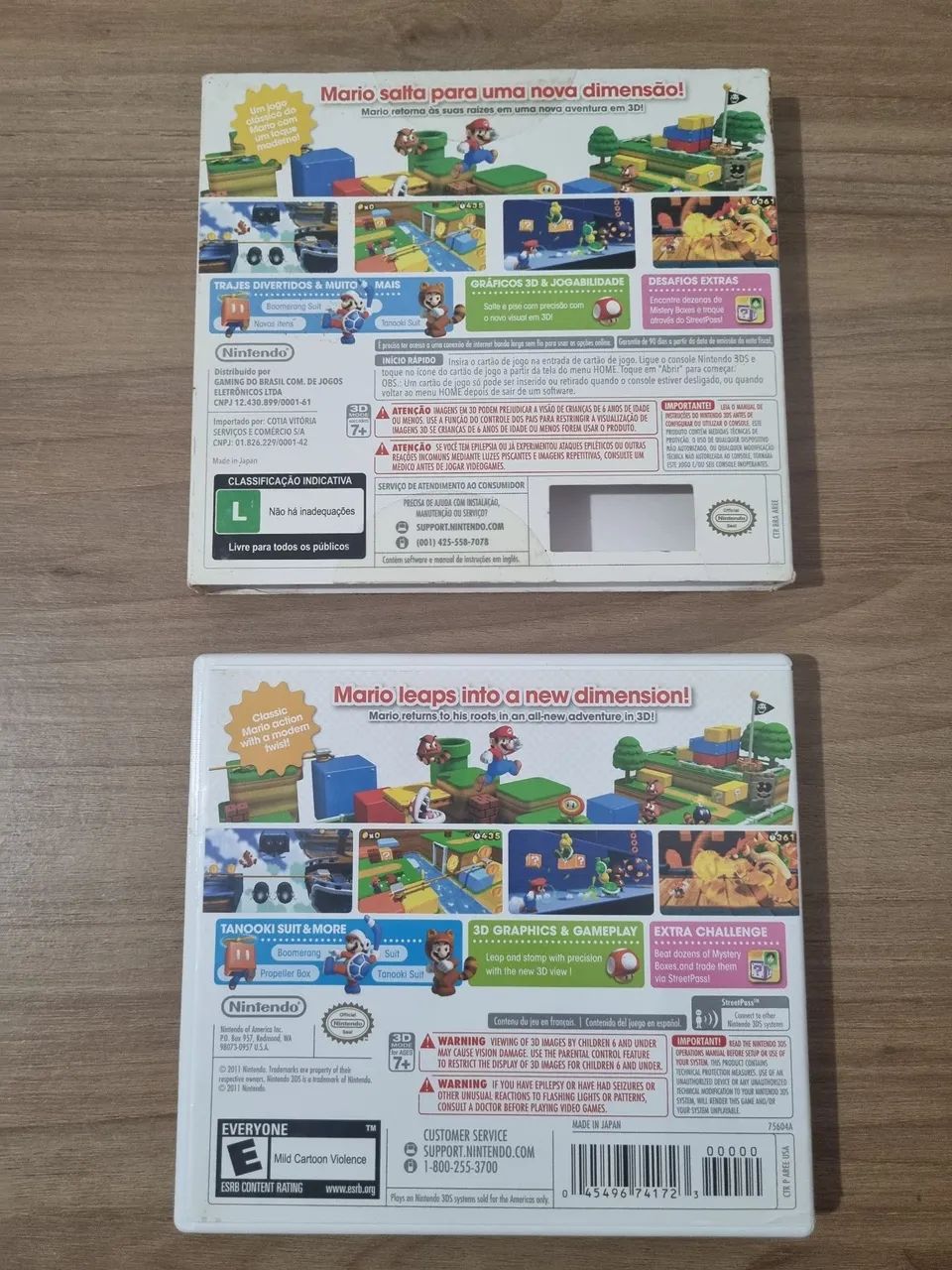 Super Mario 3d world completo com luva nacional - Jogos de Vídeo