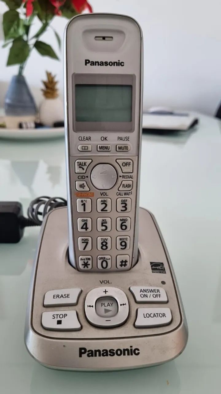 TELEFONE SEM FIO PANASONIC KX-TG4221 - Foto 4