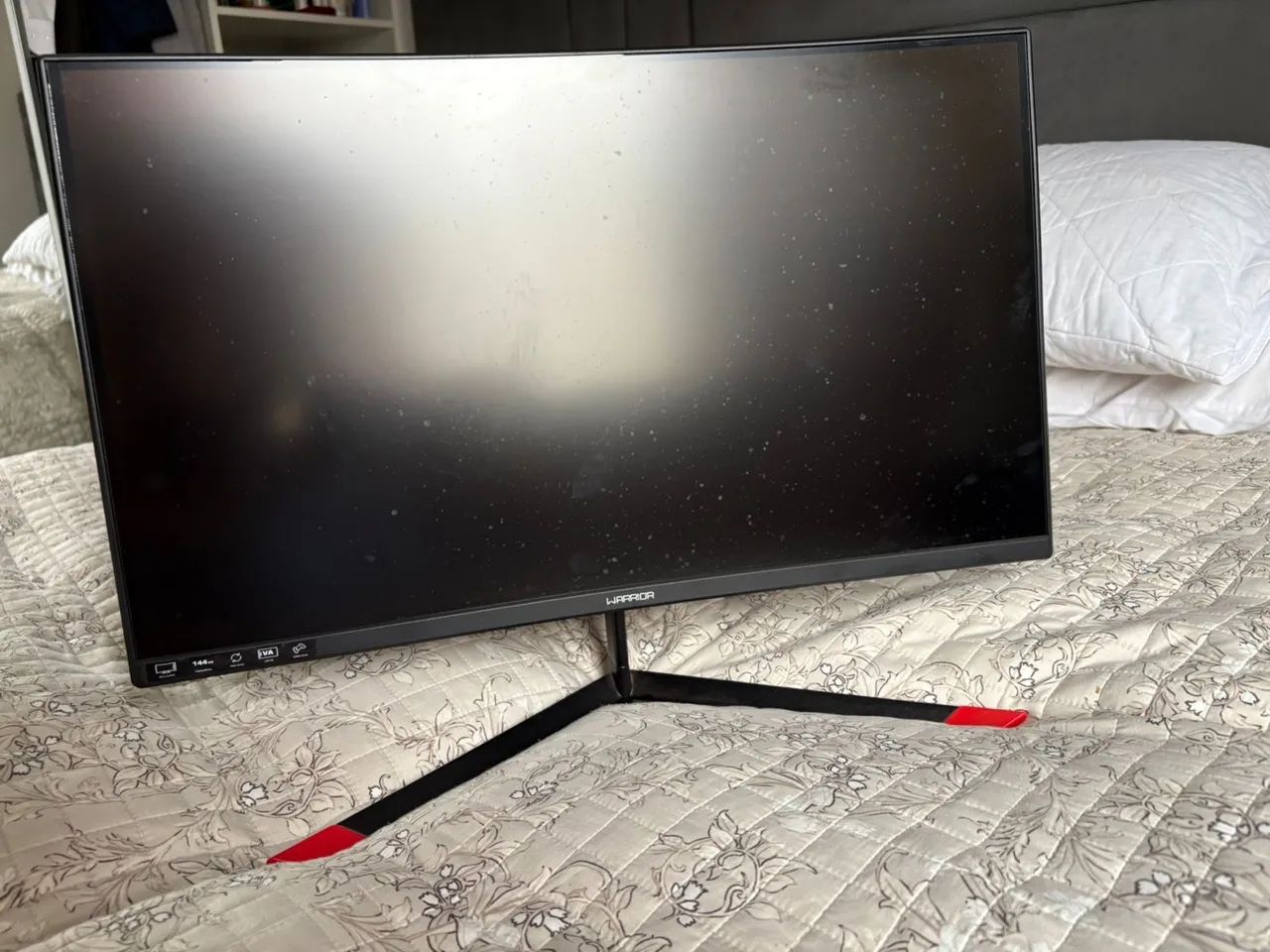 monitor gamer warrior 24 curvo 144hz mn101 - Foto 5