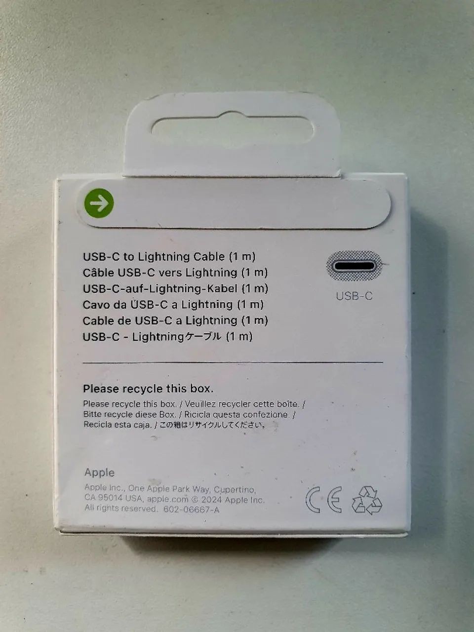 Cabo Iphone Original Usb-C / Lightning Original  - Foto 2