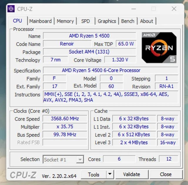 Ryzen 5 4500. - Foto 5