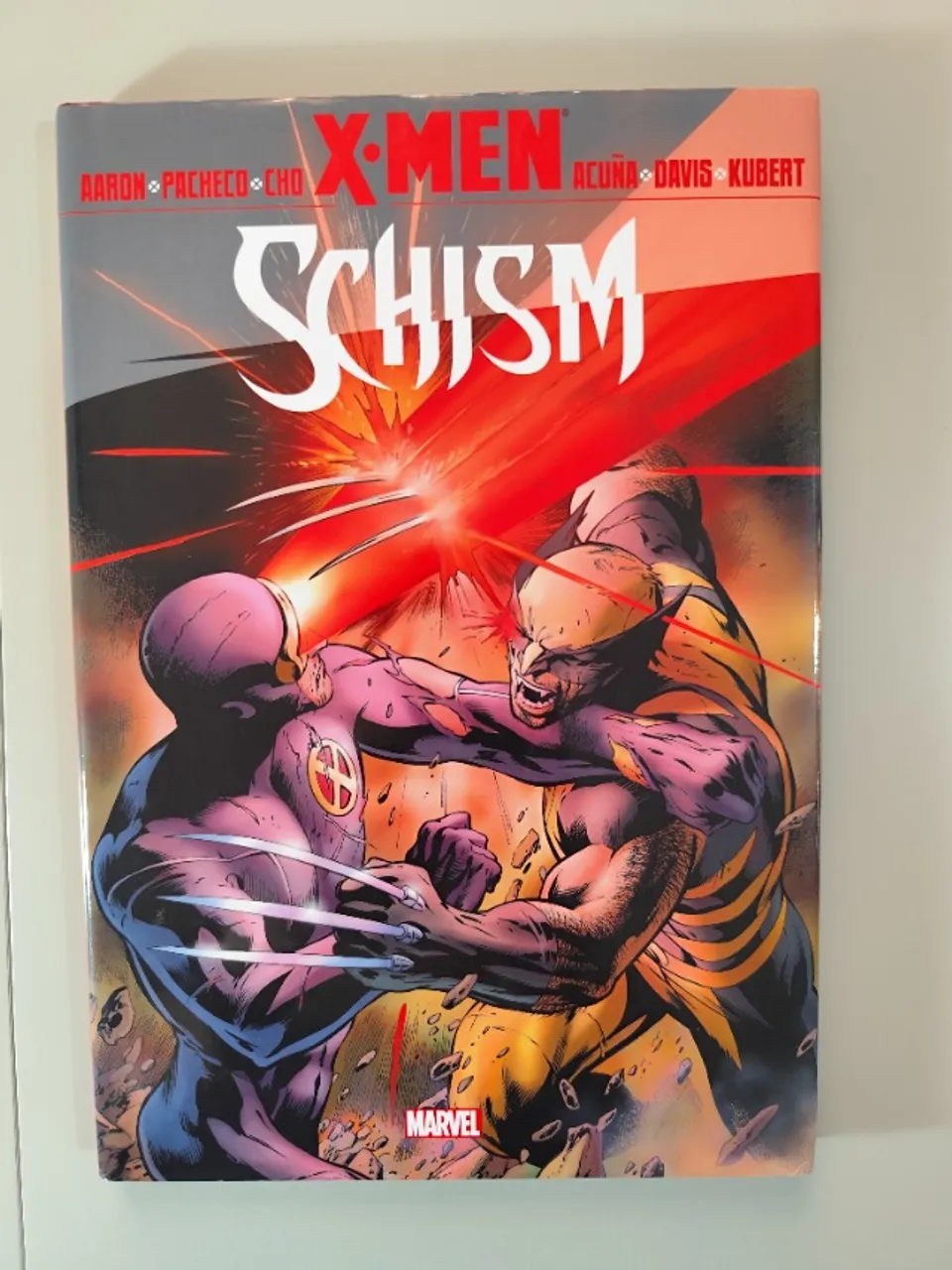 洋書 X-Men: Schism Hardcover RARE X-Men: Prelude to Schism - Capa Dura com Sobrecapa (Importado