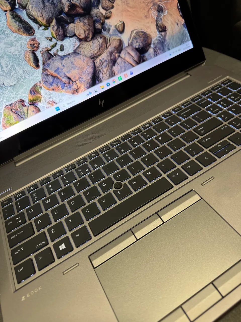Notebook gamer hp zebook 15 g5 32ram 512ssd tela touch - Foto 5