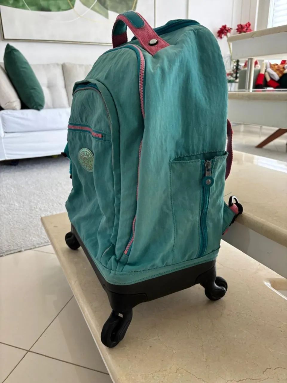 Mochila de rodinhas Kipling - Foto 2