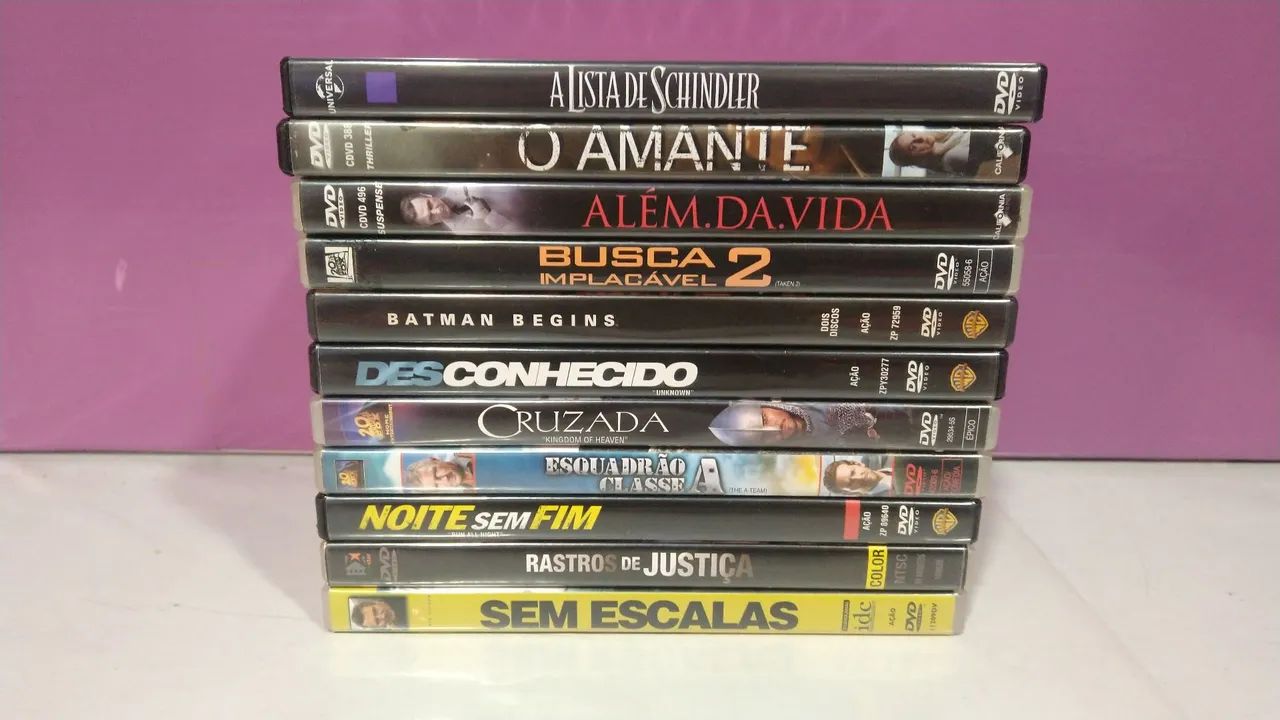 Dvds Liam Neeson originais  - Foto 4