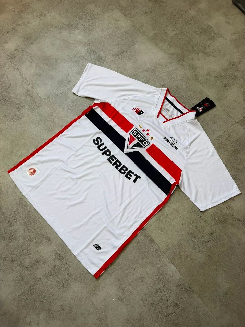 CAMISA SÃO PAULO ? BRANCA - Foto 2