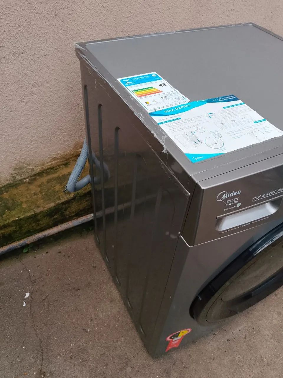 Lava e seca midea 11 kg semi nova  - Foto 3