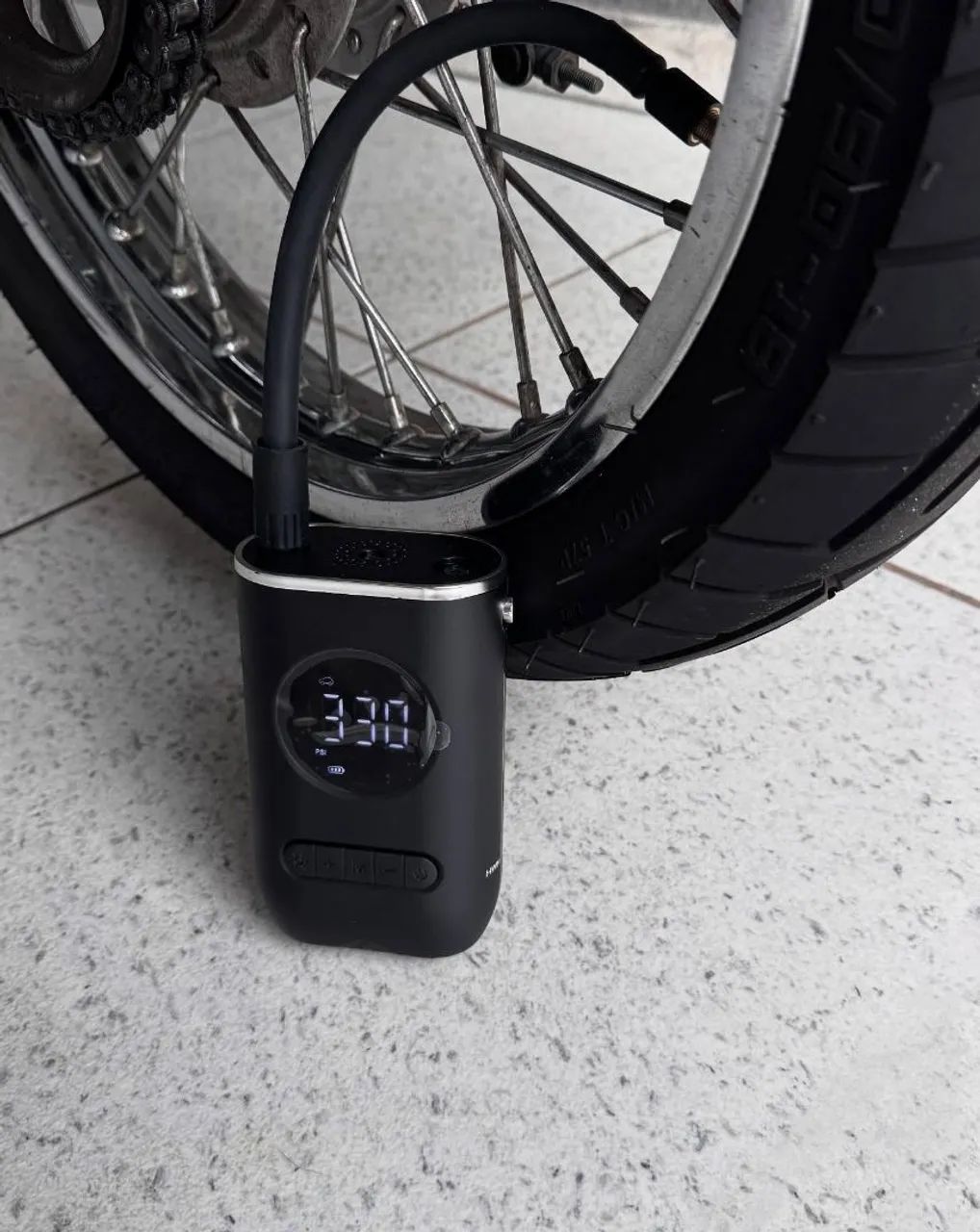 Calibrador De Pneus  Carro Moto Bike  Portátil - Foto 5
