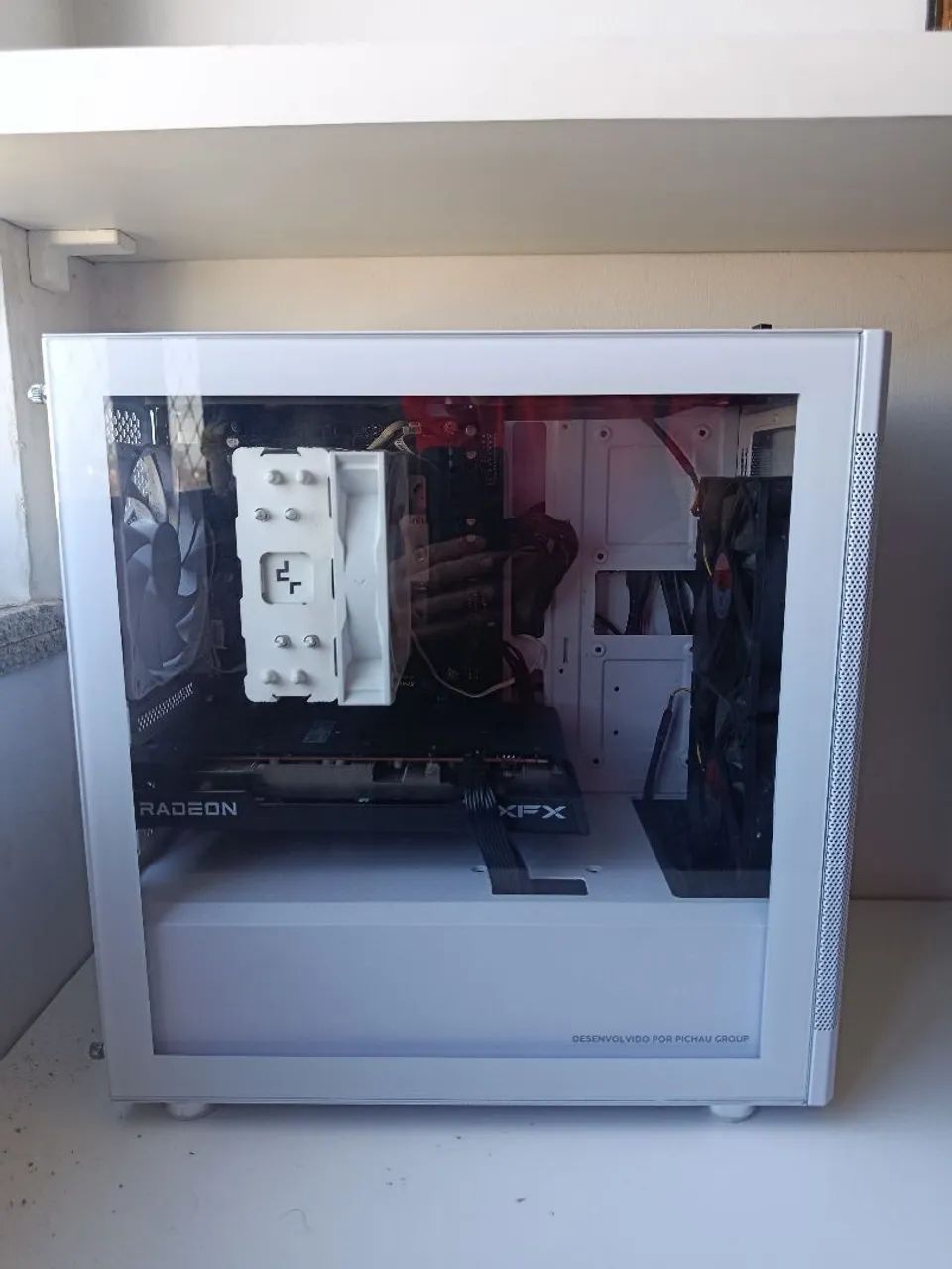 Computador gamer Rx 6650xt, Ryzen 5 5500 32gb ram, 1tb SSD nvme