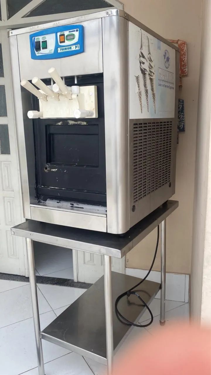 Máquina  de sorvete soft 3 bicos - Foto 2