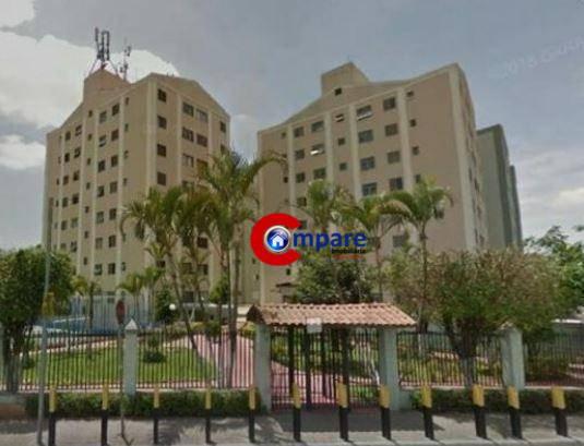Apartamento com 2 dormitórios à venda, 58 m² por r$ 240.000 - jardim cumbica - guarulhos/s