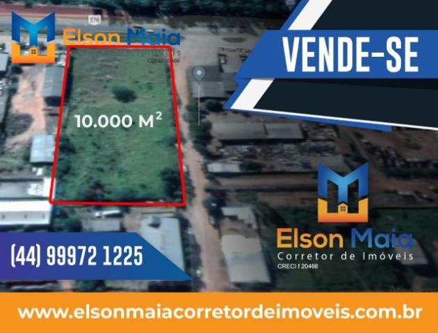 8121 | terreno à venda em parque industrial, nova esperança