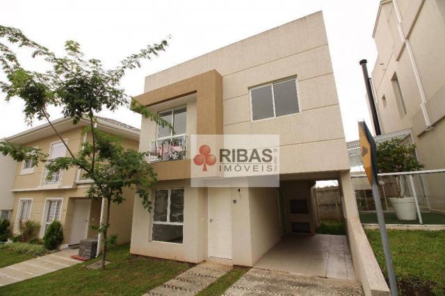 Casa com 3 dormitórios à venda, 126 m² por r$ 650.000 - barreirinha - curitiba/pr
