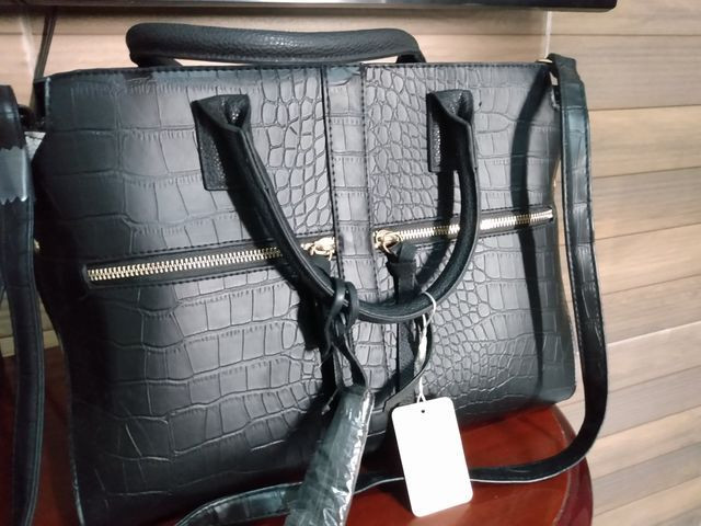 Bolsa Preto e branco PRIMARK - Foto 3