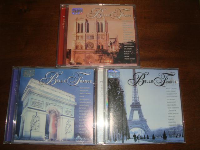 Belle France, 3 cd, Mireille Mathieu, Adamo, Dalida, Richard Anthony, Aznavour, Dassin