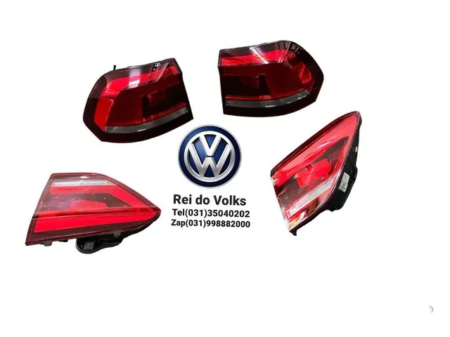Lanternas traseira originais VW do Fox e Crossfox 2015 a 2021