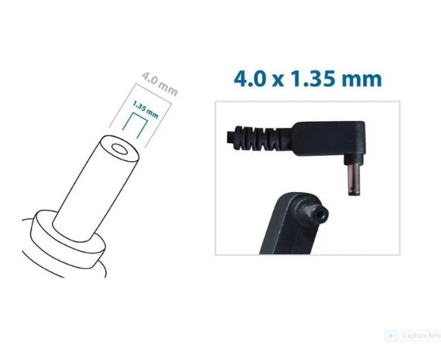 Fonte Carregador Notebook Asus 19v 1.75a 33w pino 4.0x1.35mm - Foto 3