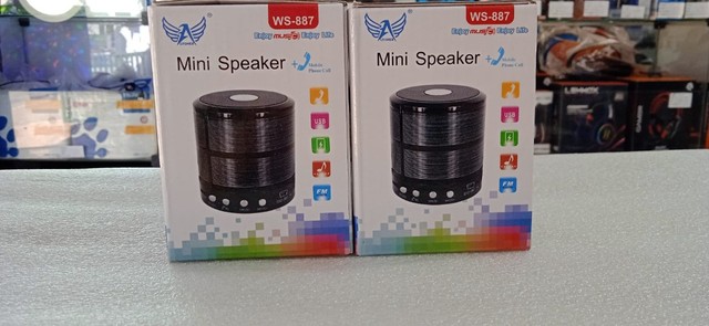 Mini speaker alto falante music fm usb - Foto 3