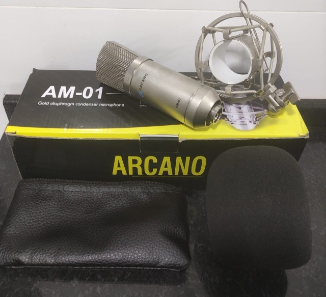 Microfone Arcano Am-01 Condensador