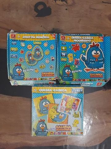 Kit Jogos Galinha Pintadinha : : Brinquedos e Jogos