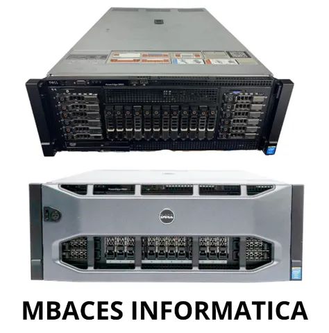 Servidor Dell Poweredge R920 4x Intel Xeon 2x Sas 300gb