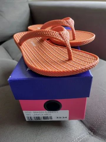 Melissa braided summer discount ii flip flop