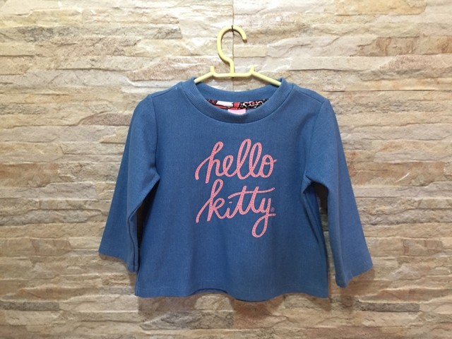 Blusa Infantil Hello Kitty