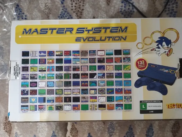 Sonic Chaos Original Tectoy Master System - Loja Fisica Rj 