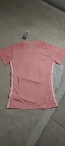 Camisa Baby Look Feminina Rosa Internacional Licenciada