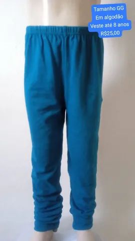 Capri infantil em algodão tamanho GG veste até 8 anos  - Foto 2